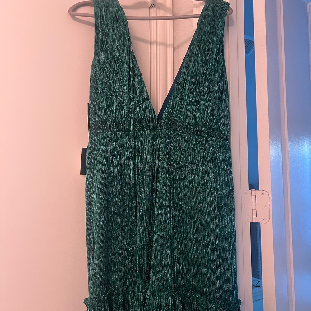 Lulu's Green Maxi Dress - Picture 10 of 10
